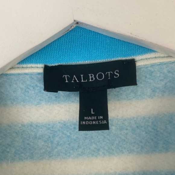 Talbots Long Sleeve Top Large NWOT - Picture 6 of 9